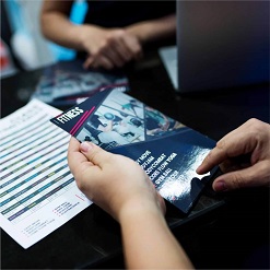 Hand with Brochure SEO